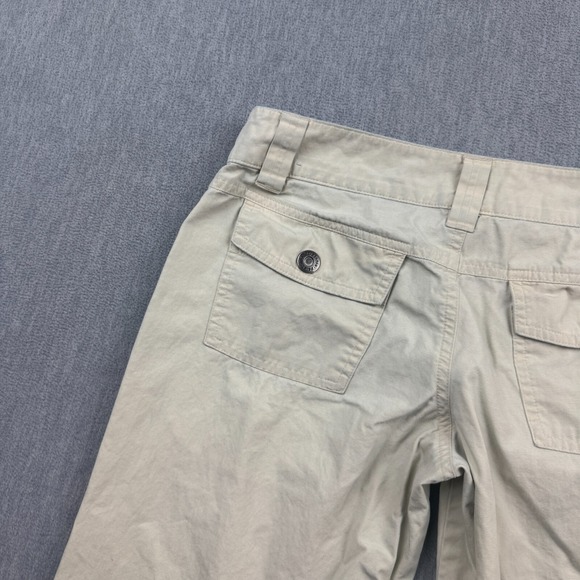 Patagonia Shorts Women 0 Beige All Wear Capris 100% Organic Cotton Bermuda 55392 - Picture 15 of 16